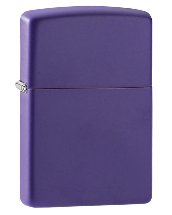 Zippo Antivento Ricaricabile Made In Usa Viola Unisex