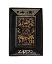 Zippo Antivento Ricaricabile Made In Usa Nero Unisex