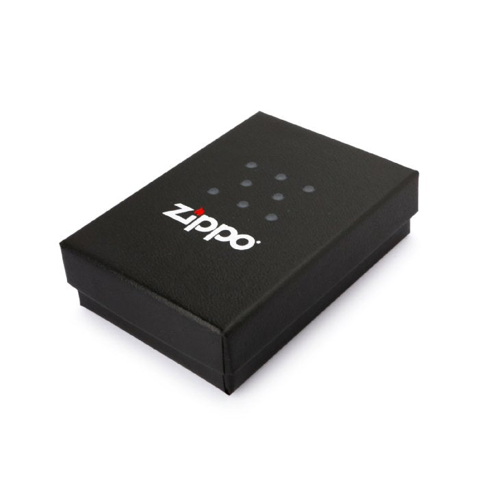 Zippo Ricaricabile Antivento Made In Usa Nel Box Regalo Argento Unisex 24L002 wolf