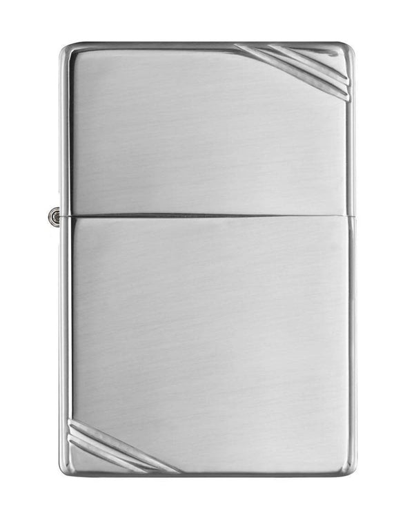 Zippo Vintage Cromo Lucido Argento Unisex-2