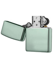 Zippo Antivento Ricaricabile Made In Usa Verde 28129