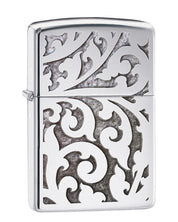 Zippo Antivento Ricaricabile Made In Usa Argento Unisex