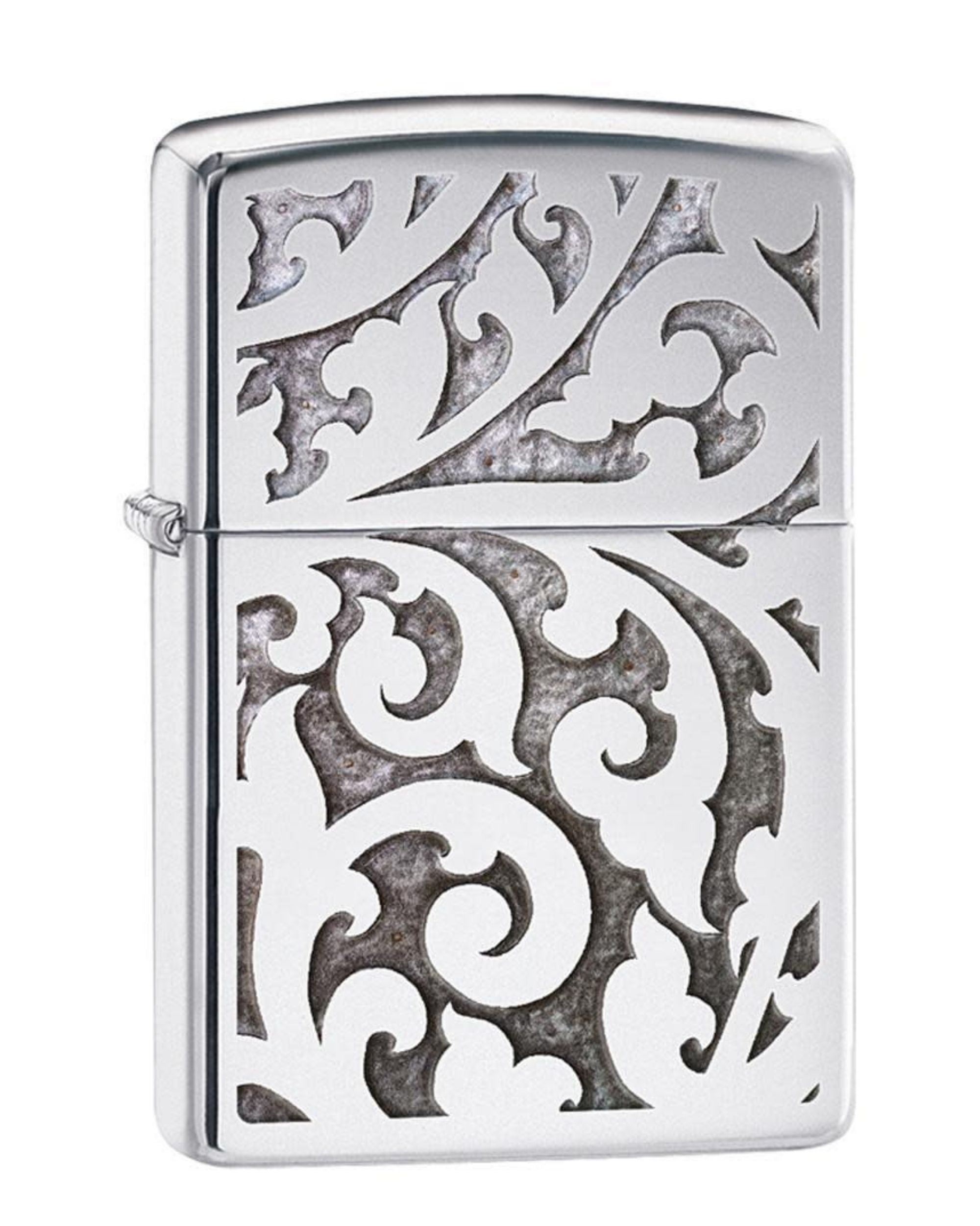 Zippo Antivento Ricaricabile Made In Usa Argento Unisex