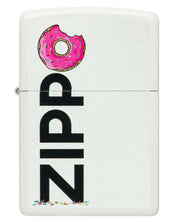 Zippo Accendino Antivento Made In Usa Ricaricabile Bianco Unisex