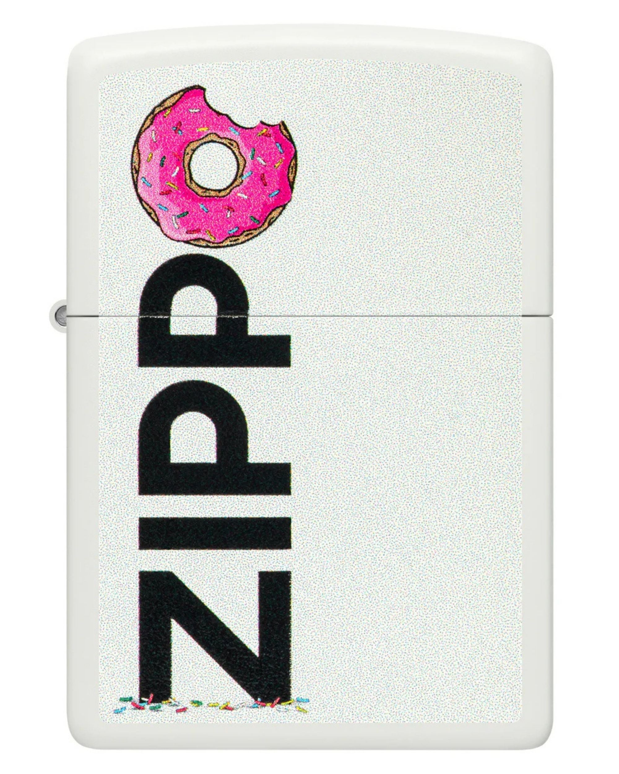 Zippo Accendino Antivento Made In Usa Ricaricabile Bianco Unisex