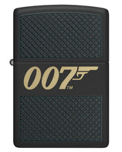Zippo Accendino Antivento Made In Usa Ricaricabile Edizione "007" Nero Unisex