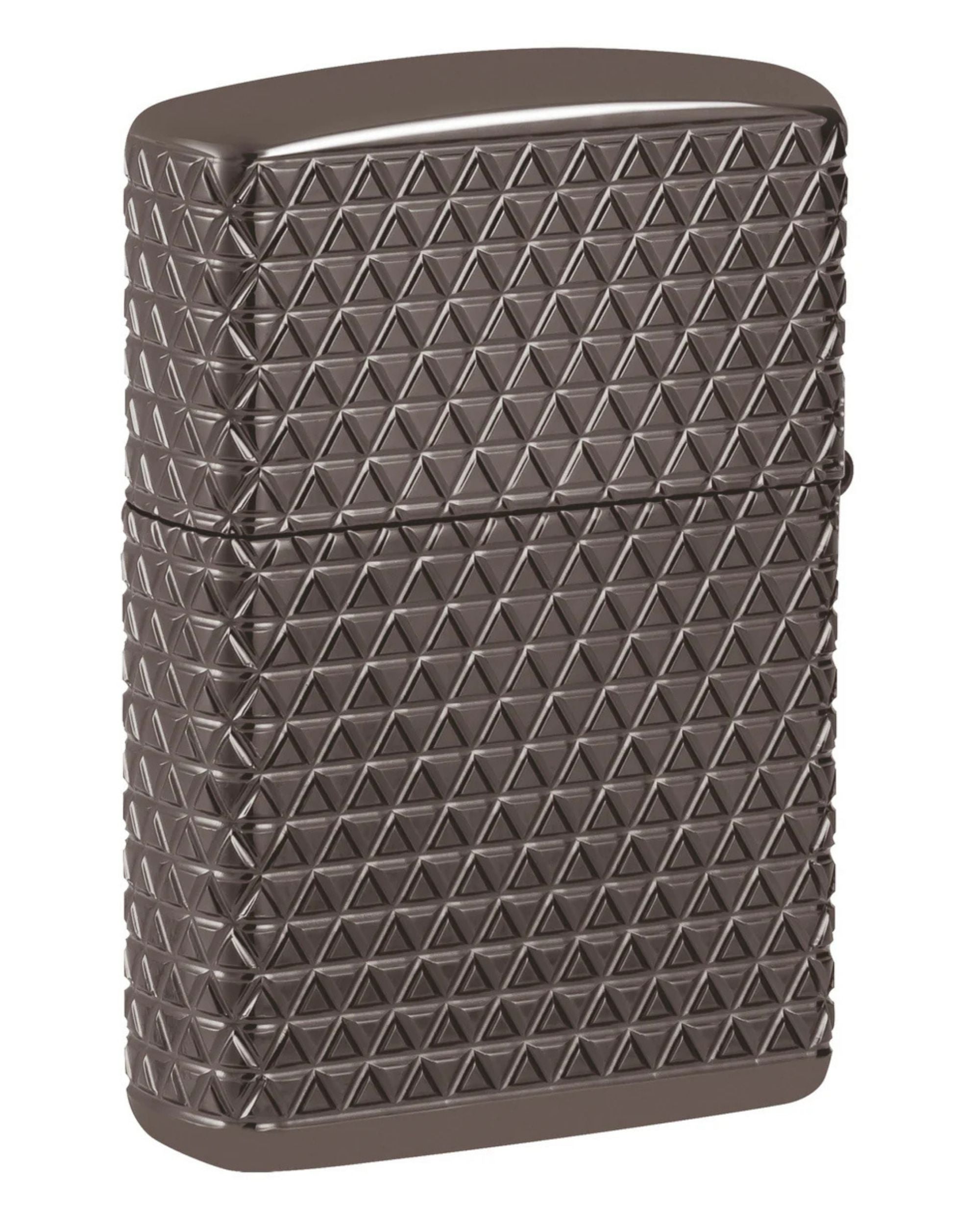Zippo Antivento Made In Usa Ricaricabile Black Ice Nero pattern