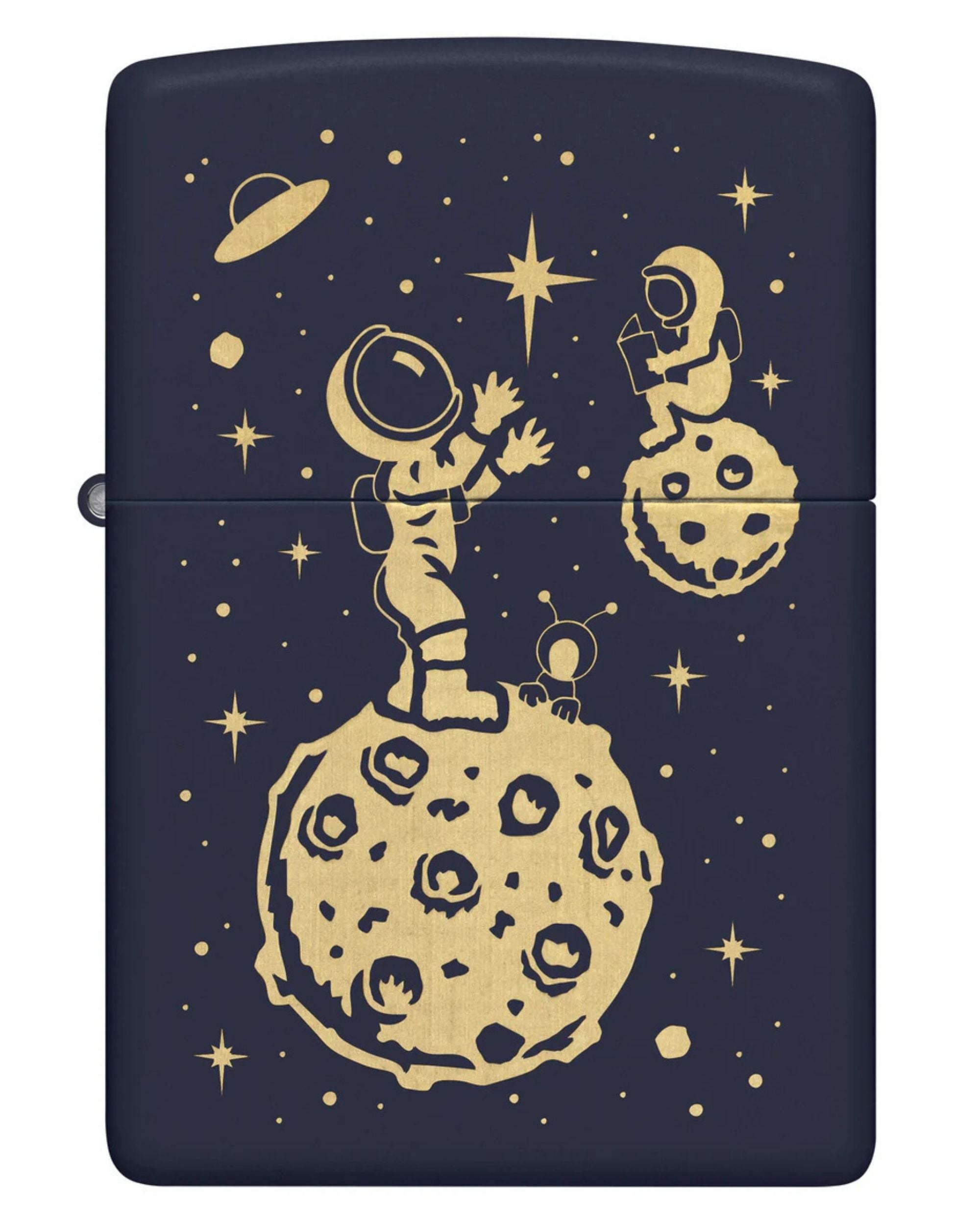 Zippo Antivento Made In Usa Ricaricabile Blu 46423