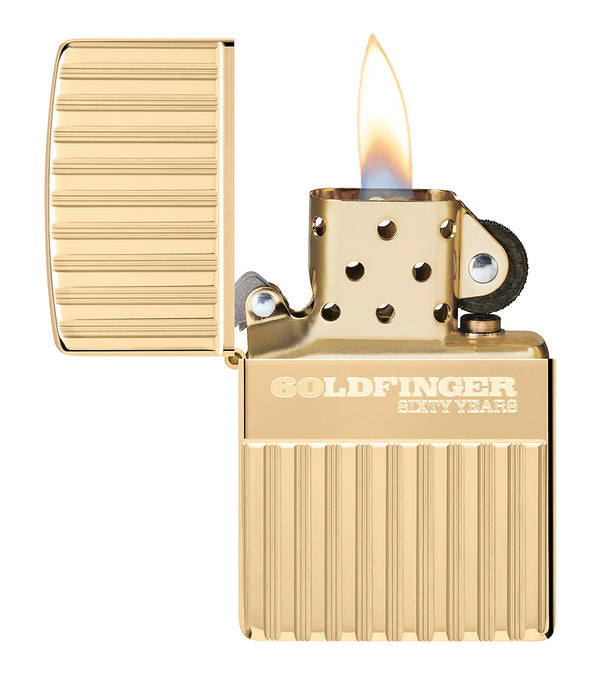 Zippo Antivento Ricaricabile Made In Usa Limited Speciale Oro Unisex-2