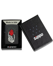 Zippo accendino Antivento Made In Usa Ricaricabile Nero Unisex