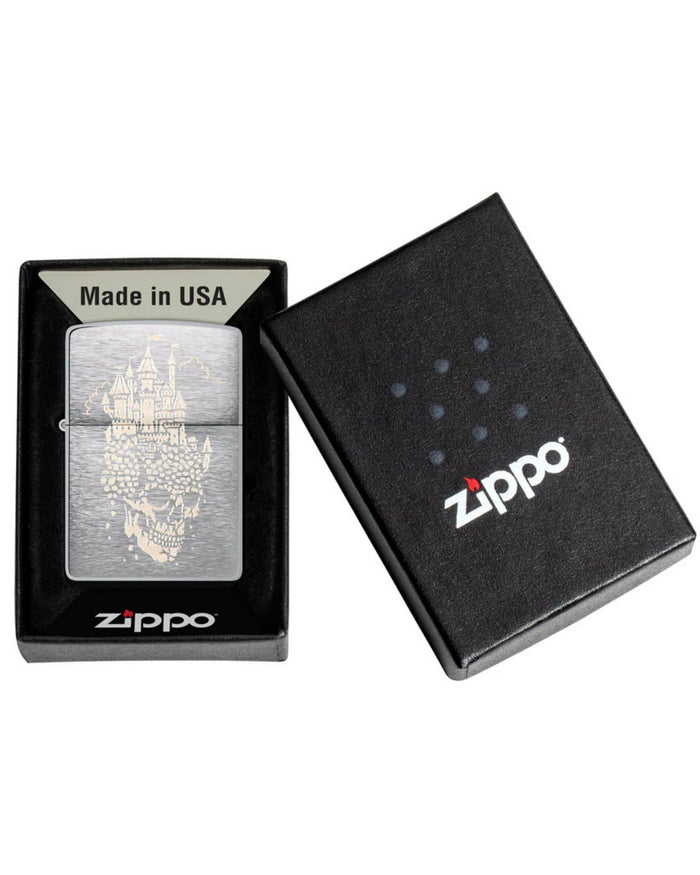 Zippo Antivento Made In Usa Ricaricabile Grigio Unisex 3