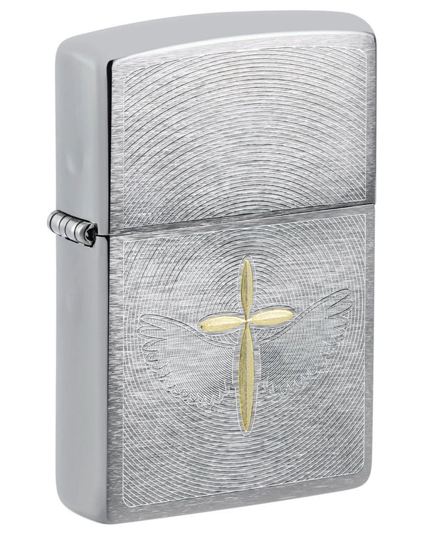 Zippo Antivento Made In Usa Ricaricabile Grigio Unisex