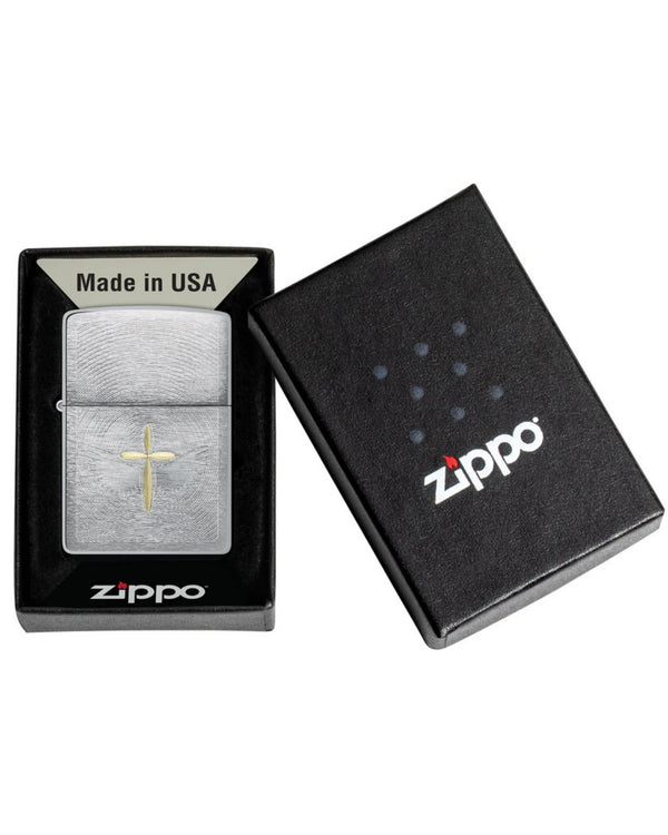 Zippo Antivento Made In Usa Ricaricabile Grigio Unisex-2