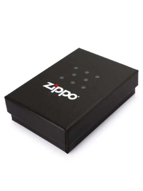 Zippo Ricaricabile Antivento Made In Usa Nel Box Regalo Argento 46736