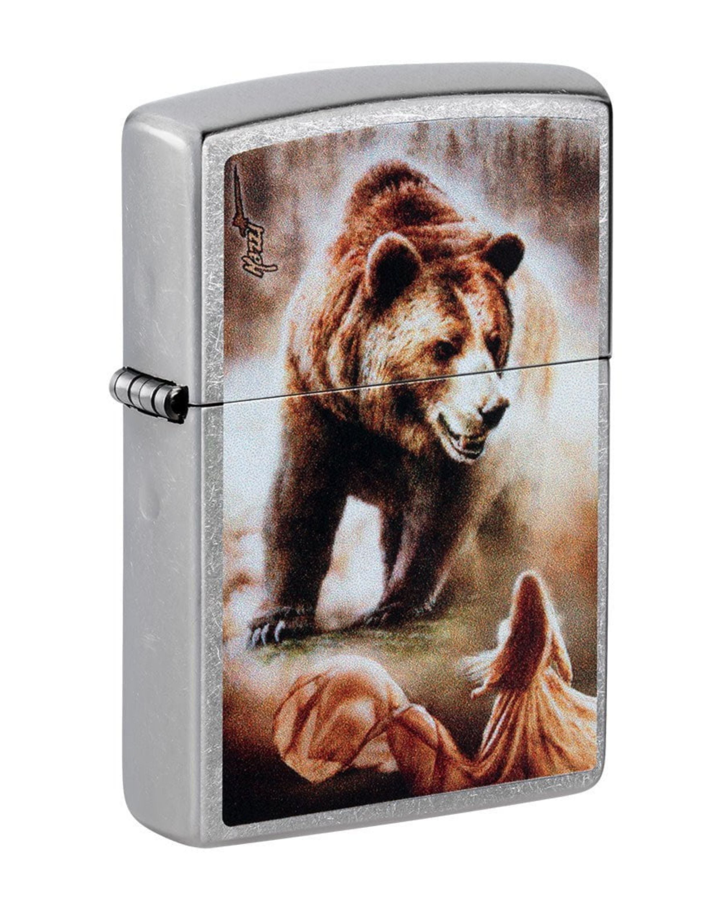 Zippo Antivento Ricaricabile Made In Usa Argento Unisex