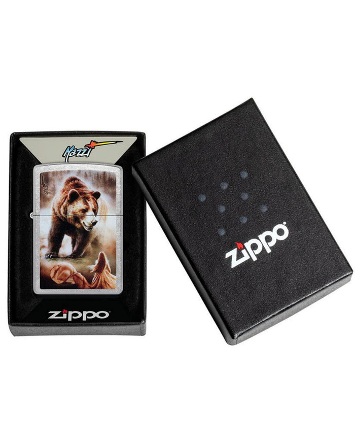 Zippo Antivento Ricaricabile Made In Usa Argento Unisex 5