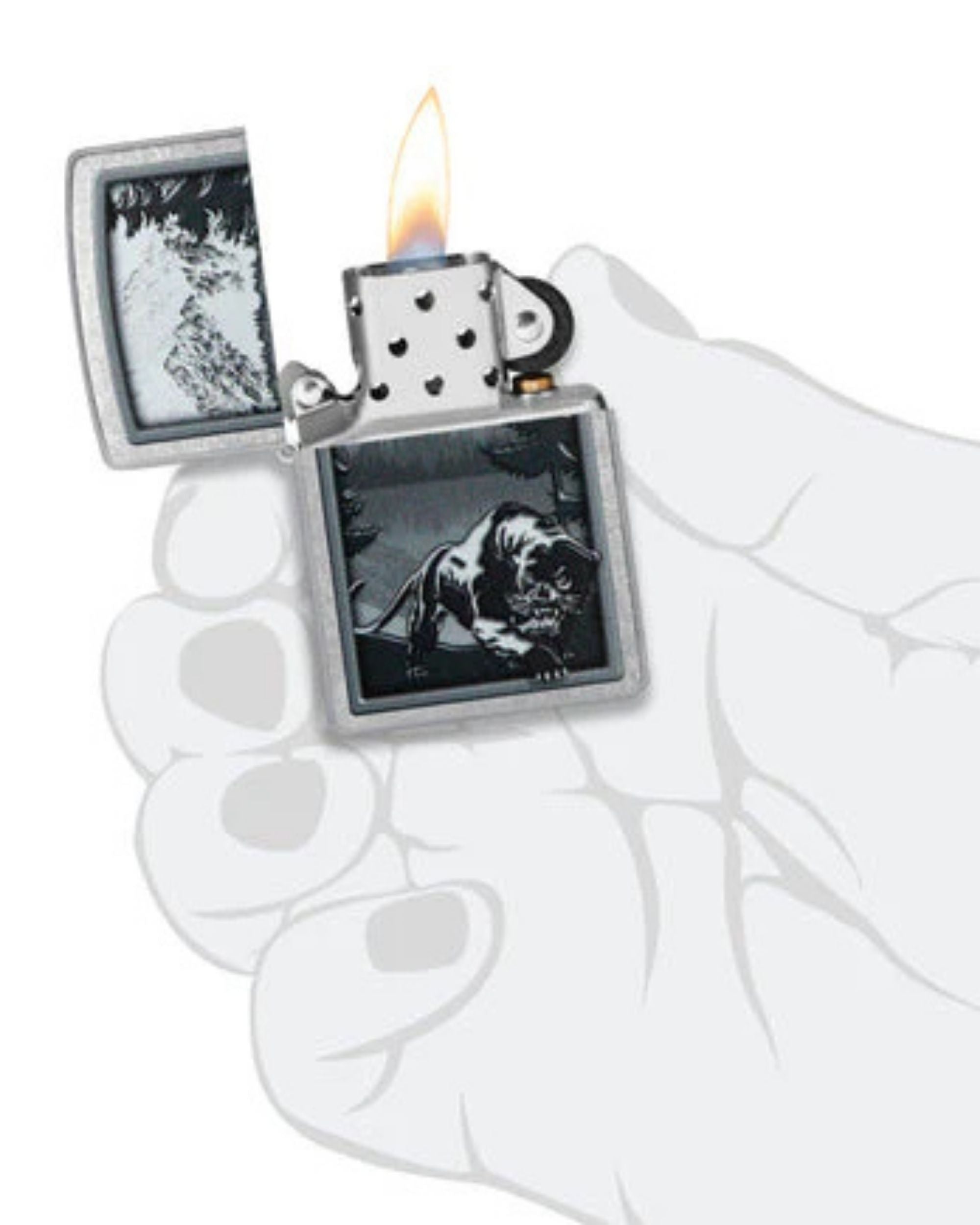Zippo Antivento Ricaricabile Made In Usa Multicolore Unisex