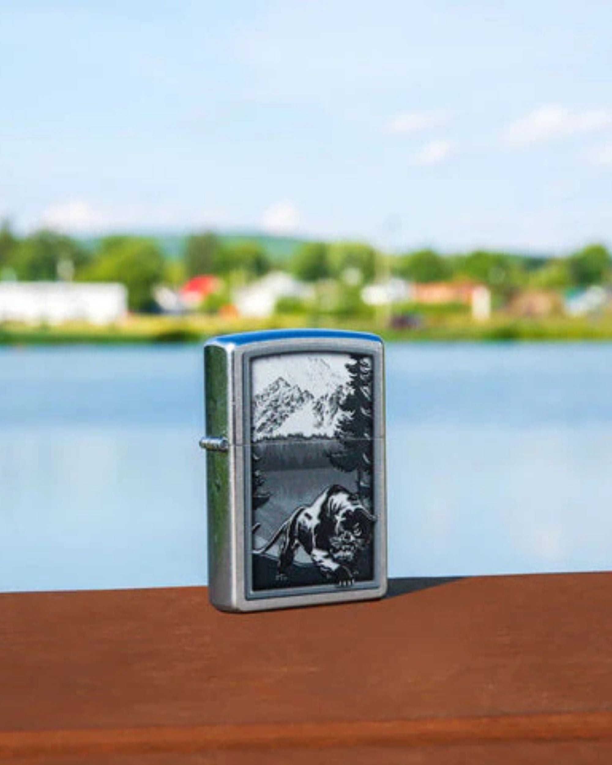 Zippo Antivento Ricaricabile Made In Usa Multicolore Unisex