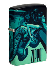 Zippo Antivento Ricaricabile Made In Usa Marmaid Sirena 48605