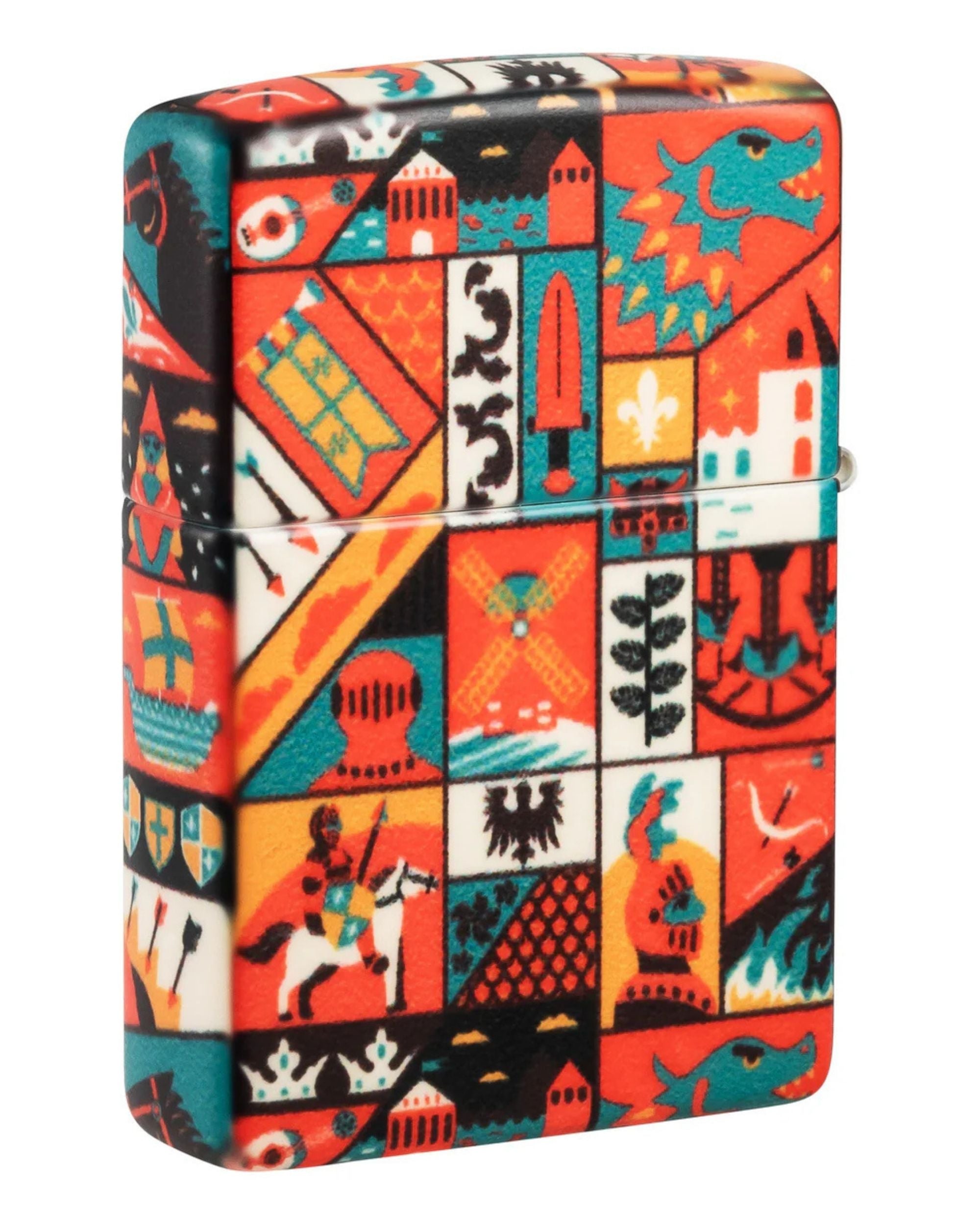 Zippo Antivento Ricaricabile Made In Usa Multicolore Unisex