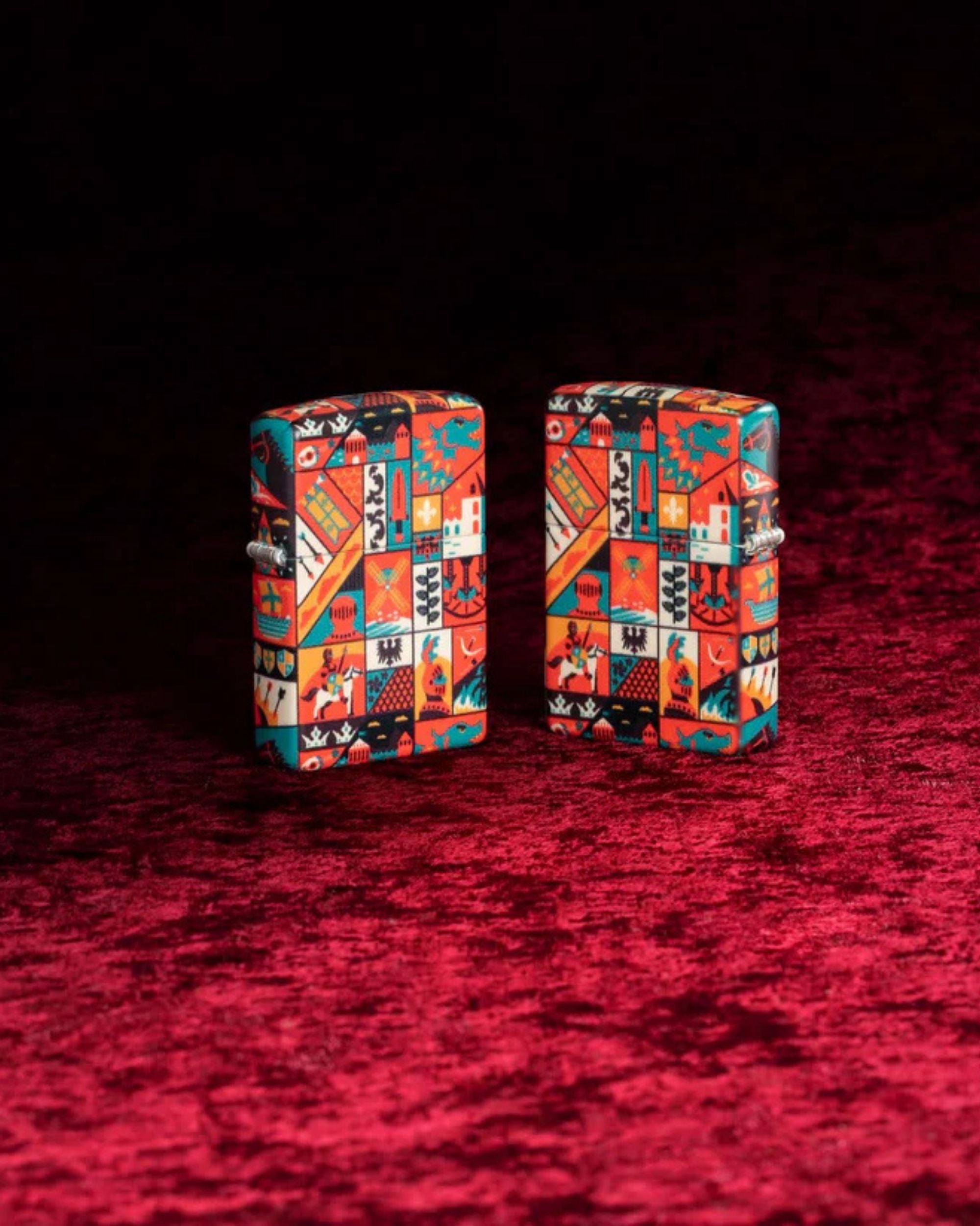 Zippo Antivento Ricaricabile Made In Usa Multicolore Unisex