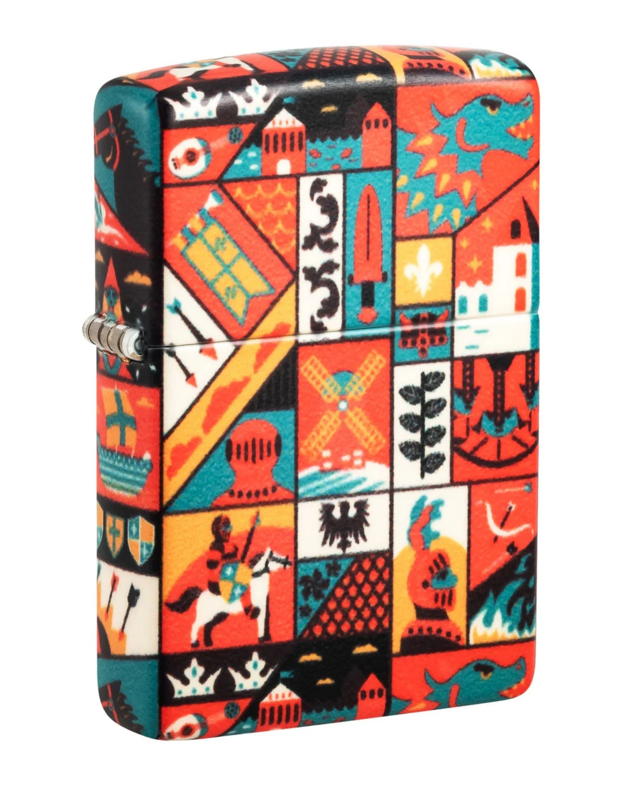 Zippo Antivento Ricaricabile Made In Usa Multicolore Unisex