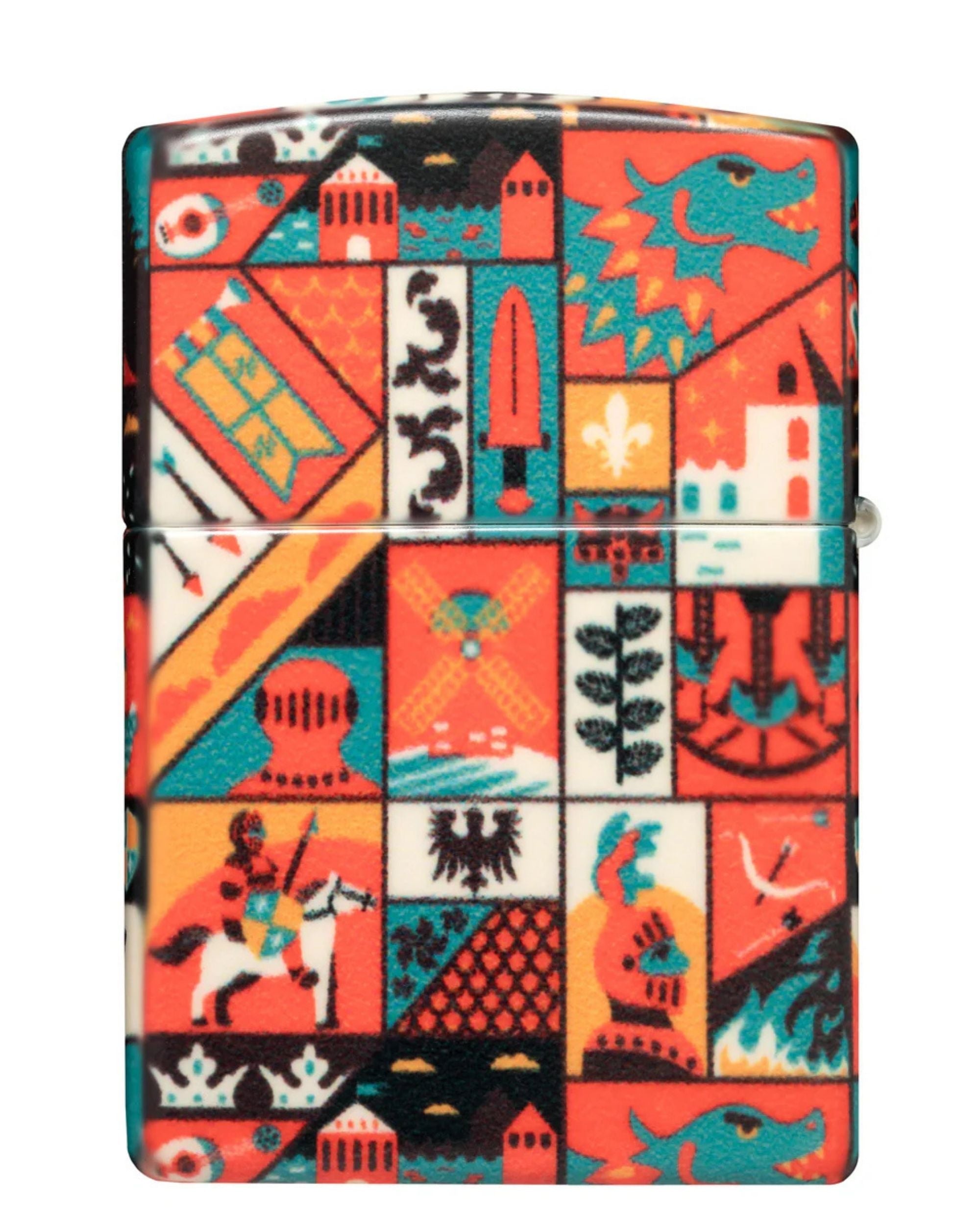 Zippo Antivento Ricaricabile Made In Usa Multicolore Unisex