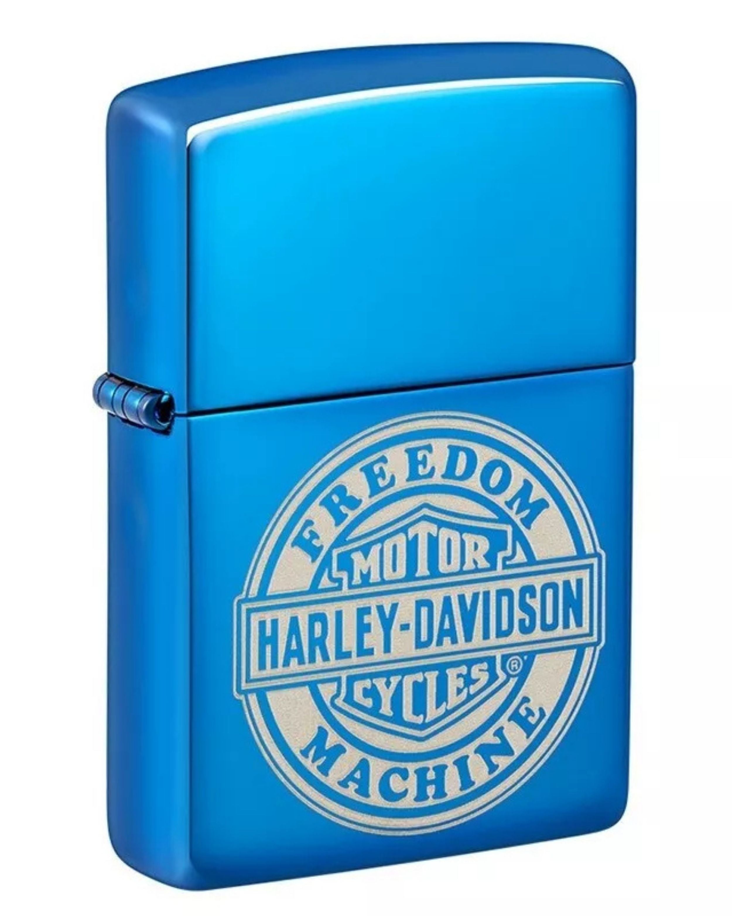 Zippo Antivento Ricaricabile Made In Usa Blu Unisex