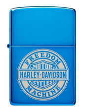 Zippo Antivento Ricaricabile Made In Usa Blu Unisex