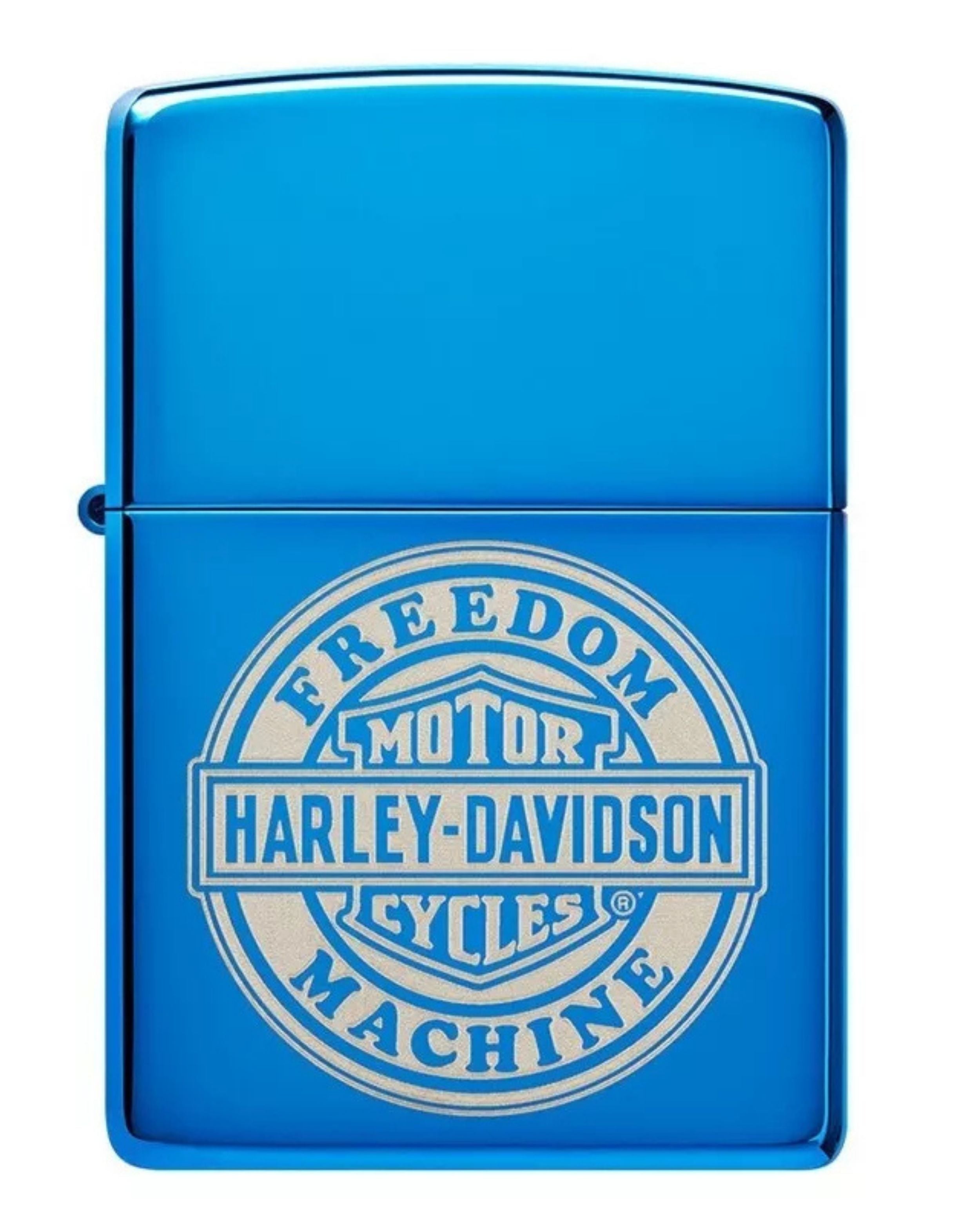 Zippo Antivento Ricaricabile Made In Usa Blu Unisex