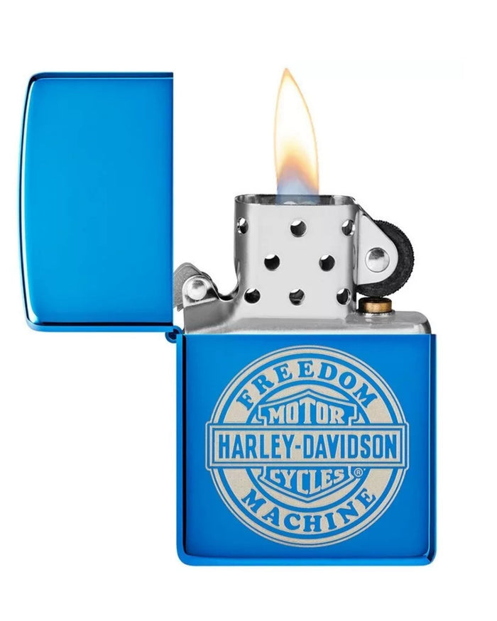 Zippo Antivento Ricaricabile Made In Usa Blu Unisex 3