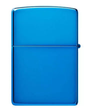 Zippo Antivento Ricaricabile Made In Usa Blu Unisex