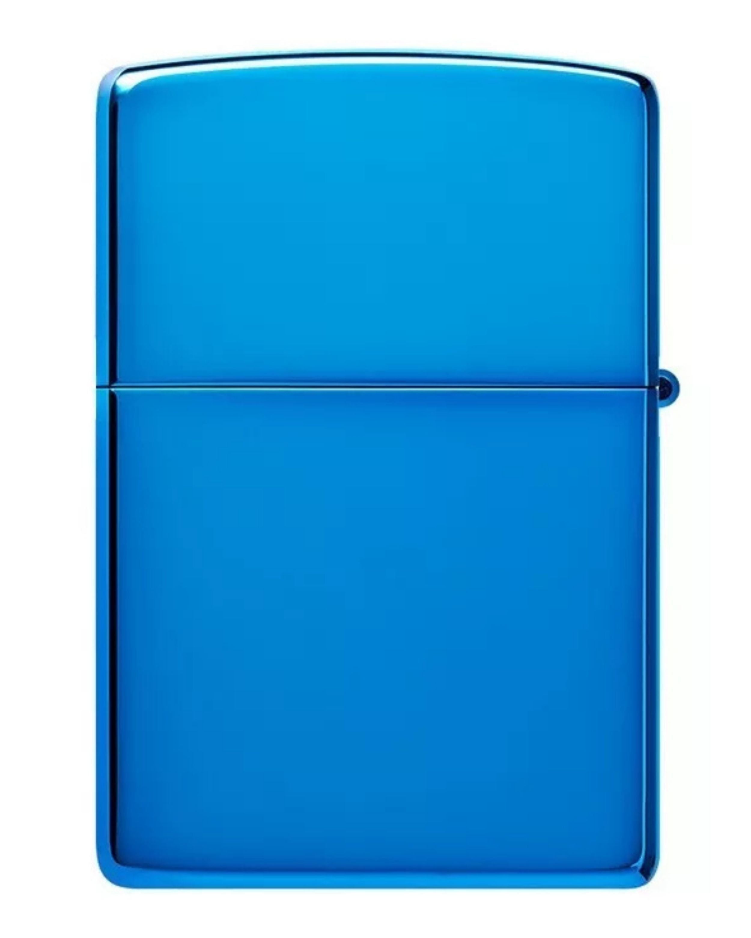 Zippo Antivento Ricaricabile Made In Usa Blu Unisex