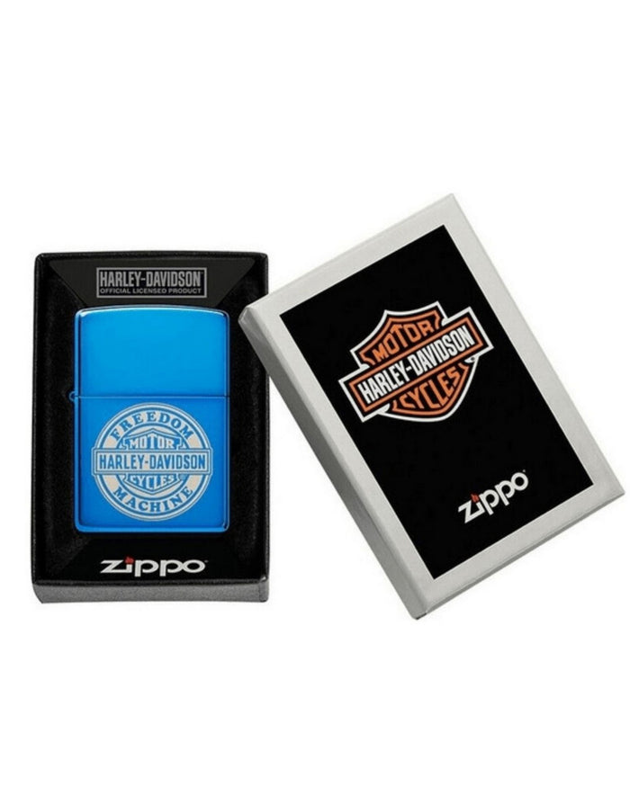 Zippo Antivento Ricaricabile Made In Usa Blu Unisex 6