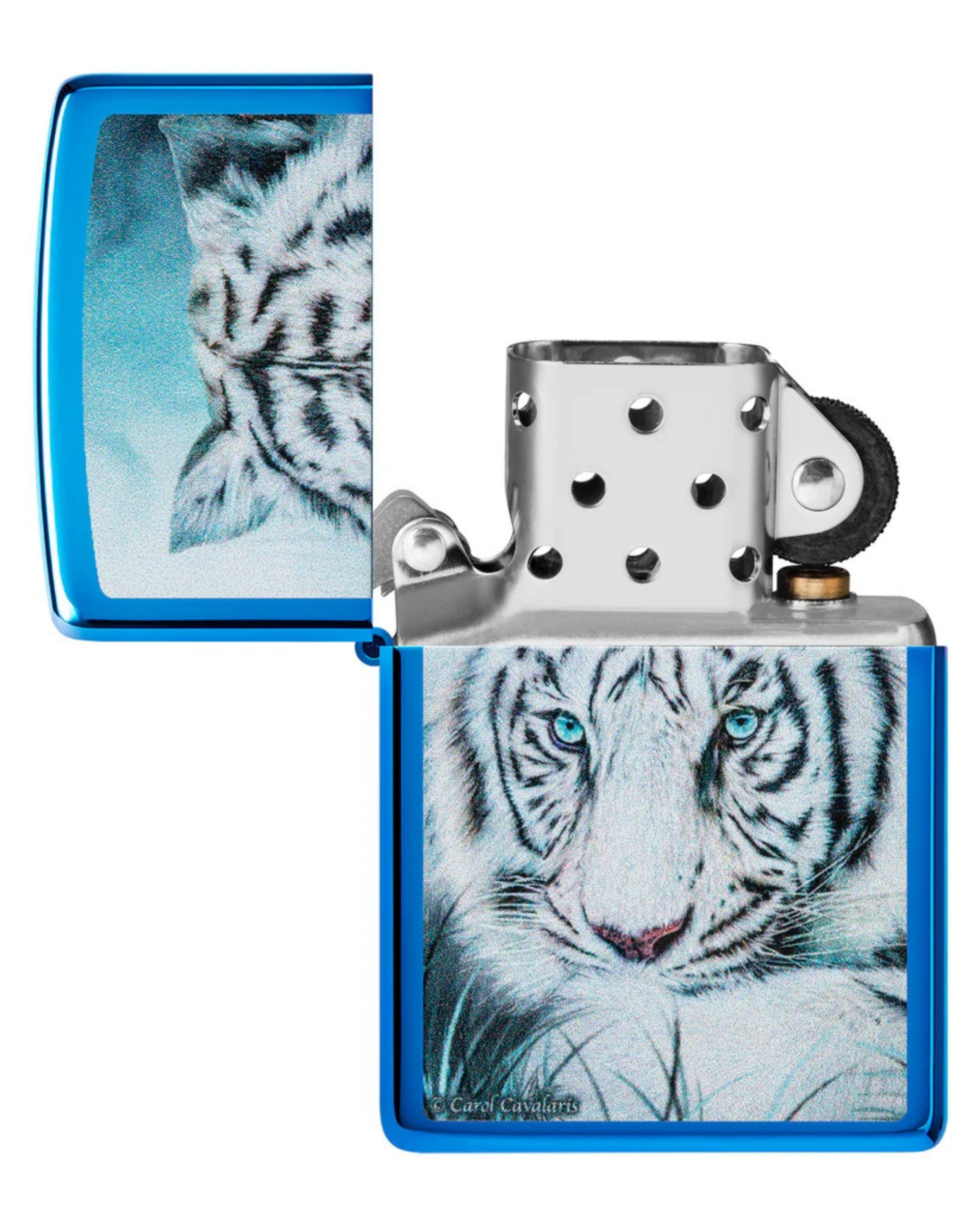 Zippo Antivento Ricaricabile Made In Usa Blu Unisex
