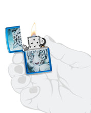 Zippo Antivento Ricaricabile Made In Usa Blu Unisex