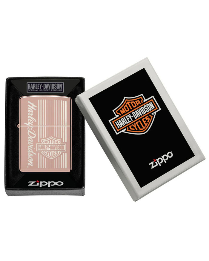 Zippo Antivento Ricaricabile Made In Usa High Polish Rose Gold Rosa Unisex 4