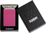 Zippo Antivento Ricaricabile Made In Usa Viola Unisex