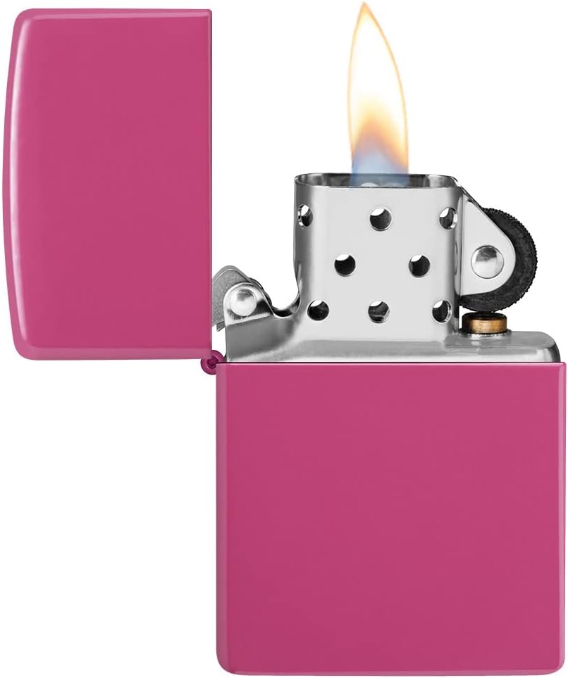 Zippo Antivento Ricaricabile Made In Usa Viola Unisex