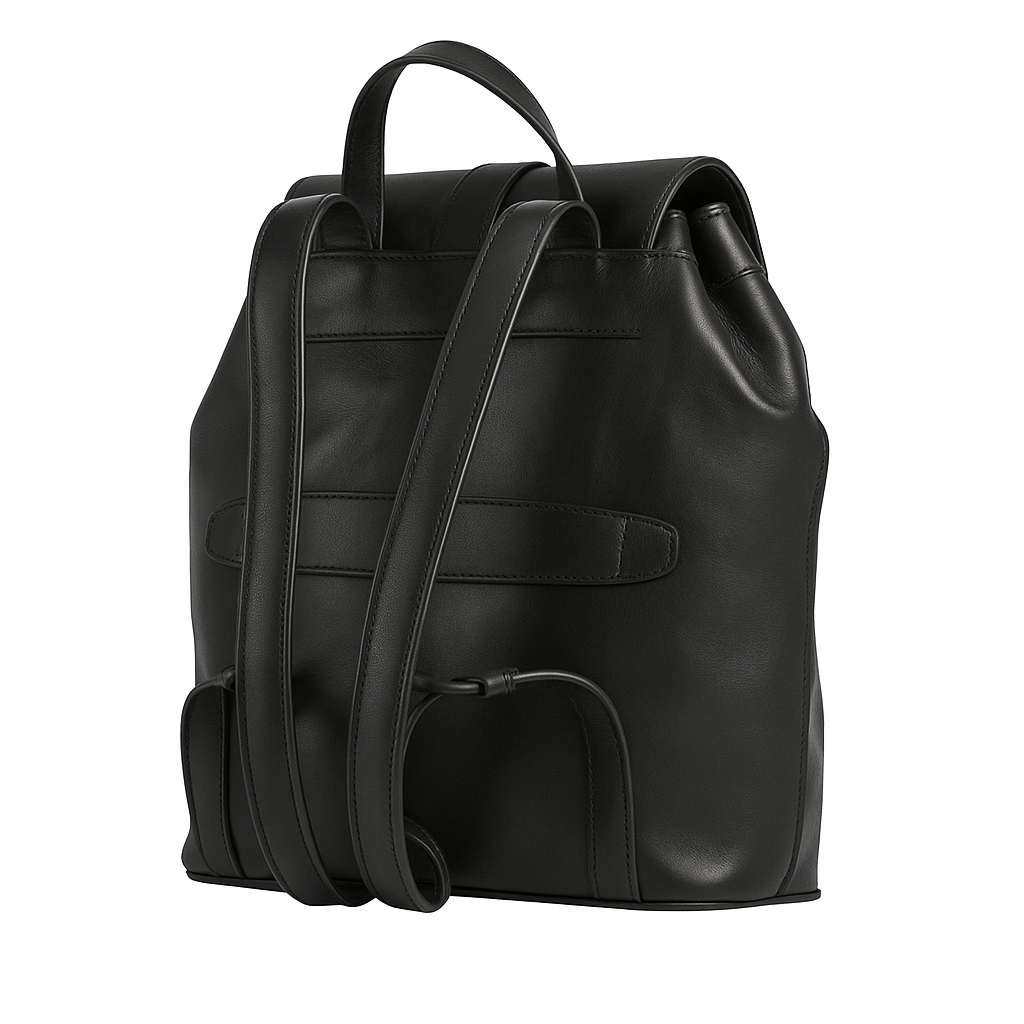 The Bridge Zaino in Pelle Nero Donna Uomo Cesare 461515D9