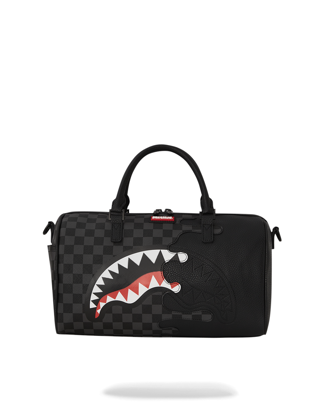 Sprayground Borsa Weekend Bag bauletto ecopelle UNFINISHED SHARK MINI DUFFEL