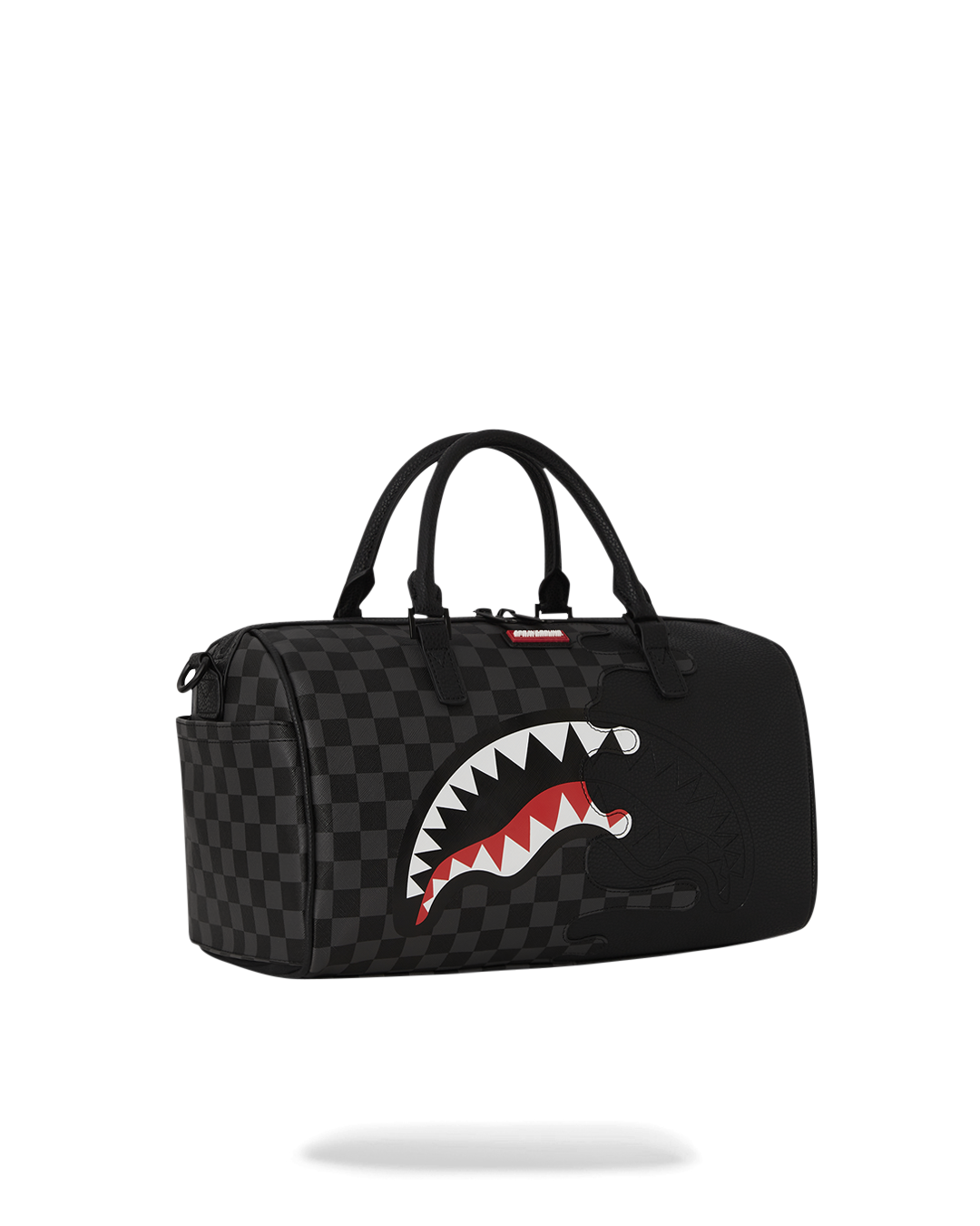 Sprayground Borsa Weekend Bag bauletto ecopelle UNFINISHED SHARK MINI DUFFEL