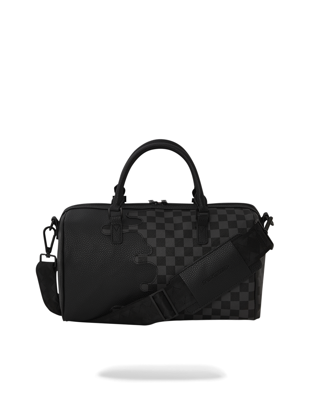 Sprayground Borsa Weekend Bag bauletto ecopelle UNFINISHED SHARK MINI DUFFEL