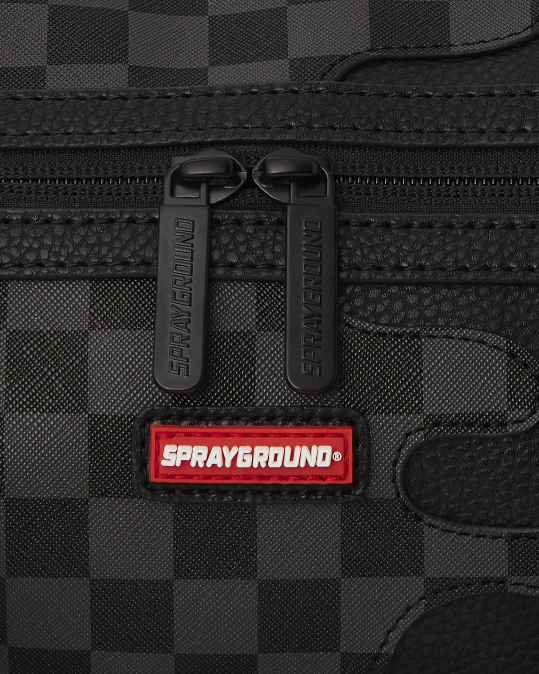 Sprayground Borsa Weekend Bag bauletto ecopelle UNFINISHED SHARK MINI DUFFEL