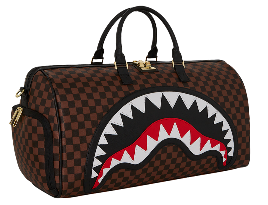 Sprayground Borsone Duffle Borsa Palestra Viaggio Shark d7836