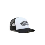 Vans Cappello Trucker Classic Patch Curved Bill Poliestere Nero Bianco Unisex