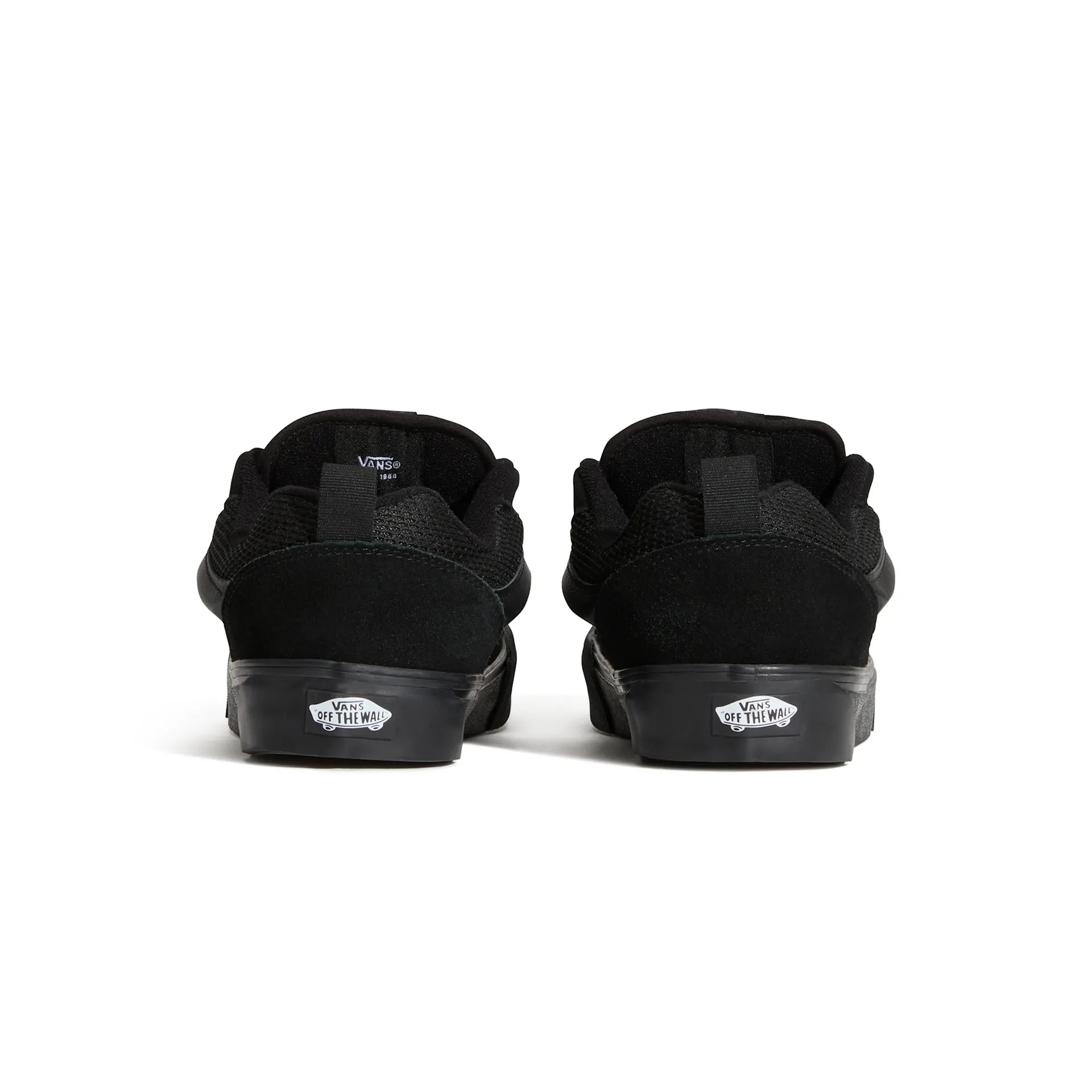 Vans Scarpe Basse Sneakers Knu Skool Donna Tomaia in Pelle Scamosciata Nero