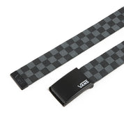 Vans Cintura intessuta Deppster Trama Checkerboard Nero Grigio Asfalto Uomo