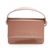 Blauer Pochette Borsetta a Mano Donna ecopelle vernice nude Min01