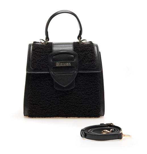 Blauer Borsa tracolla Camera Nero Teddy Donna Wally05